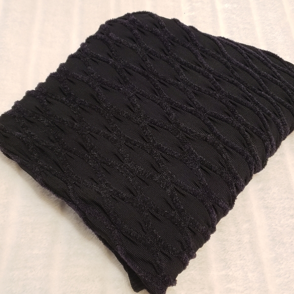 Love & Legend Black Textured Mock Neck Top - Picture 9 of 16